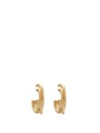 Matchesfashion.com Completedworks - Encounter Intertwined Gold Vermeil Hoop Earrings - Womens - Gold
