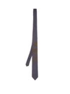 Title Of Work Embroidered Silk-piqu Tie