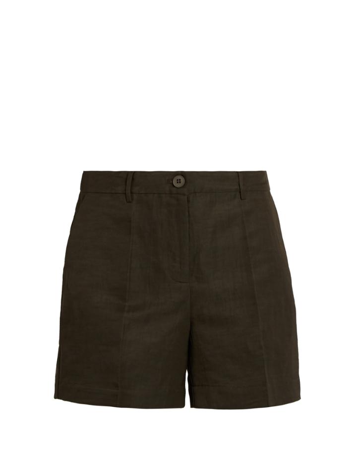 Tomas Maier Mid-rise Straight-leg Shorts