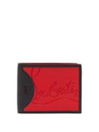 Matchesfashion.com Christian Louboutin - Coolcard Rubber Inlay Bi Fold Leather Wallet - Mens - Red