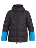 Moncler Drake Contrast-panel Quilted-down Jacket
