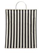 Marques'almeida Striped Satin Tote Bag