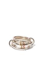 Spinelli Kilcollin - Gemini Silver, Rose-gold & Yellow-gold Ring - Mens - Silver