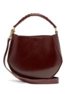 Matchesfashion.com Wandler - Corsa Mini Leather Tote Bag - Womens - Burgundy