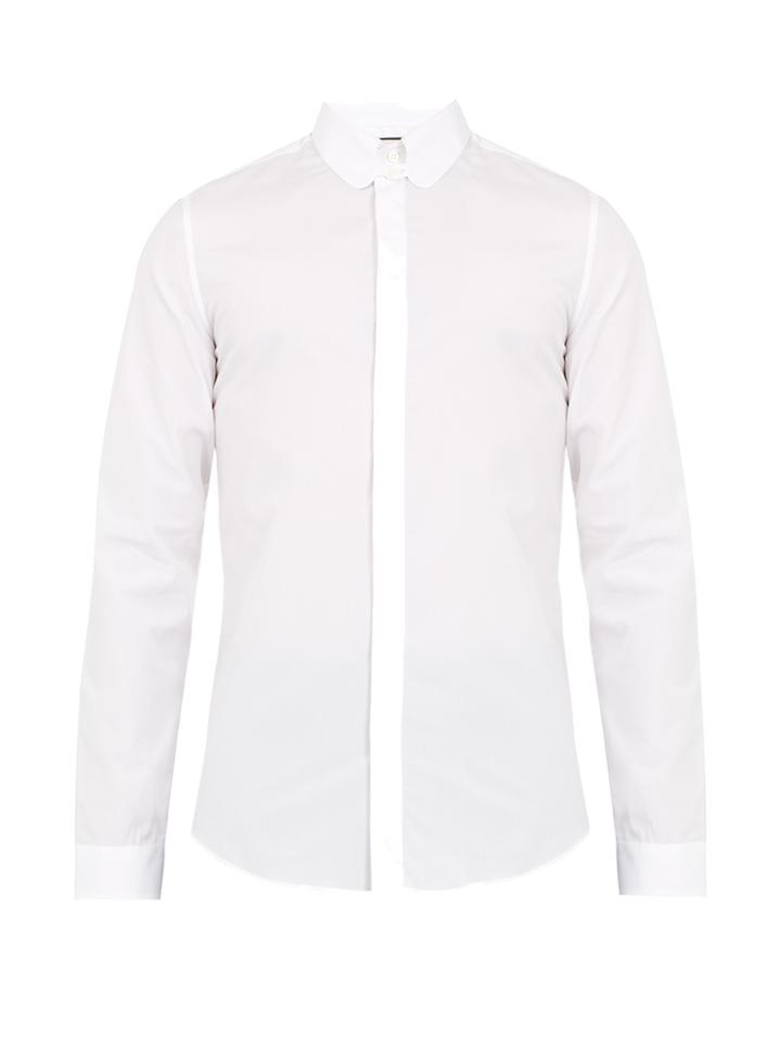 Gucci Single-cuff Slim-fit Cotton Shirt