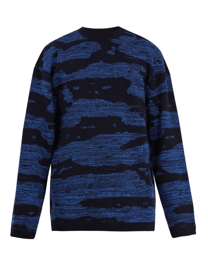 Raey Oversized Space Dyed-wool Sweater