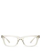 Matchesfashion.com The Row - X Oliver Peoples Ba Cc Rectangular Glasses - Womens - Clear