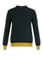 Matchesfashion.com The Gigi - Contrast Trim Alpaca And Wool Blend Sweater - Mens - Green