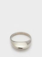 Saint Laurent - Curved-band Ring - Womens - Silver