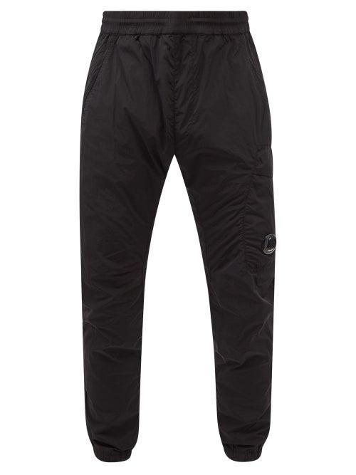 C.p. Company - Goggle-lens Technical-shell Track Pants - Mens - Black