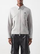 Burberry - Goddard Wool Harrington Jacket - Mens - Grey