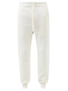 Tom Ford - Pintucked Jersey Track Pants - Mens - White