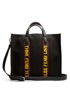 Fendi Logo-embossed Contrast-panel Nylon Tote