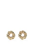 Jacquemus - Les Chouchous Hoop Earrings - Womens - Gold