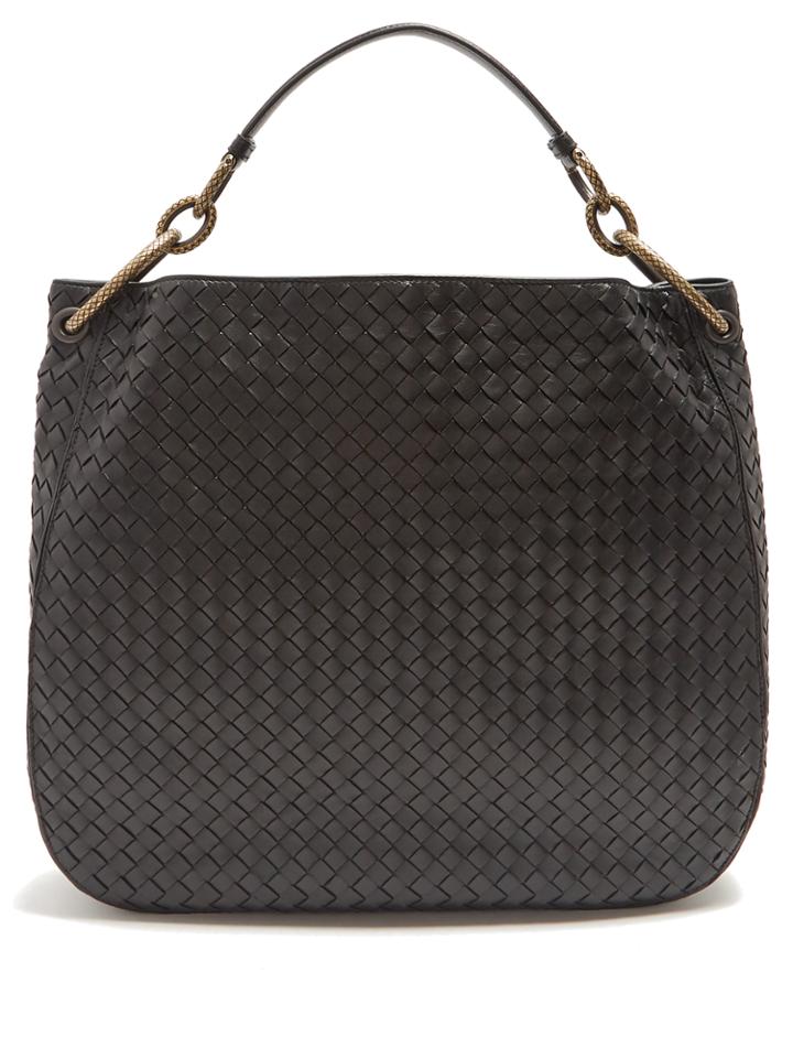 Bottega Veneta Loop Large Intrecciato Leather Shoulder Bag