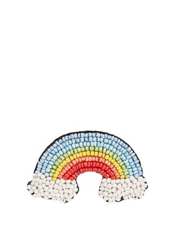 Huda Al Nuaimi Bead-embellished Rainbow Brooch