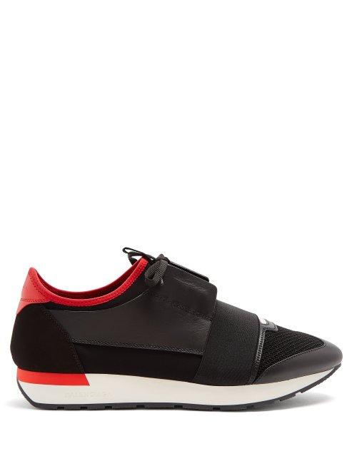 Matchesfashion.com Balenciaga - Race Runner Trainers - Mens - Black Multi