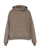 Matchesfashion.com Fear Of God - Everyday Cotton Hooded Sweatshirt - Mens - Grey