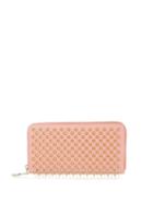 Christian Louboutin Panettone Spike-embellished Leather Wallet