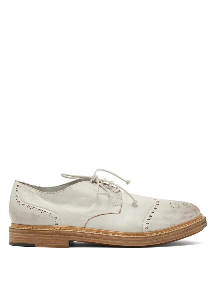 Marsèll Gru Distressed Leather Brogues