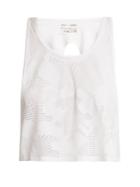 Charli Cohen Lumen Perforated-front Jersey Cropped Top