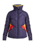 Matchesfashion.com Perfect Moment - Aprs Duvet Down Filled Ski Jacket - Womens - Navy Multi