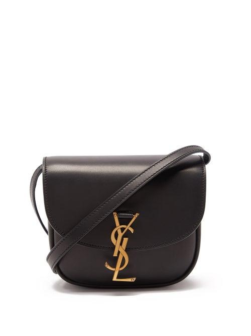 Saint Laurent - Kaia Small Leather Cross-body Bag - Womens - Black