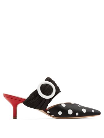 Malone Souliers X Emanuel Ungaro Maisie Polka-dot Mules