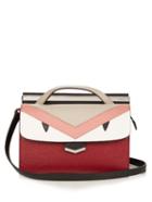 Fendi Demi Jour Bag Bugs Small Leather Cross-body Bag