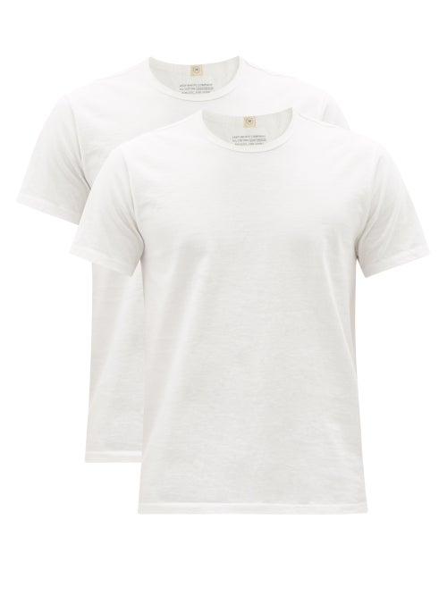 Matchesfashion.com Lady White Co. - Our Pack Of Two Cotton-jersey T-shirts - Mens - White