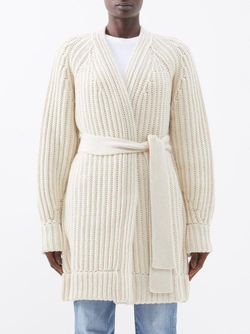 Khaite - Pearl Cashmere Cardigan - Womens - Cream