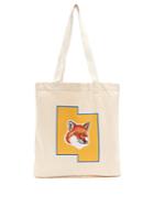 Ader Error X Maison Kitsuné Fox Logo Tote
