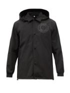 Burberry - Ealing Logo-print Technical-shell Rain Jacket - Mens - Black