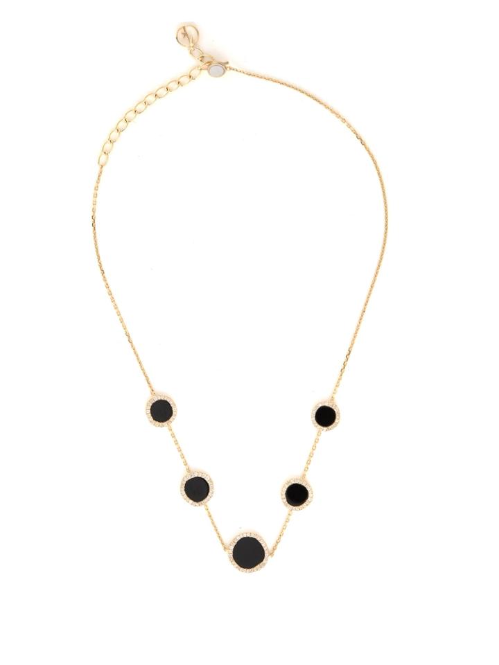 Anissa Kermiche Diamond, Onyx & Yellow-gold Choker