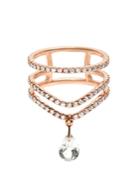 Diane Kordas Diamond, Prasiolite & Rose-gold Cosmos Ring