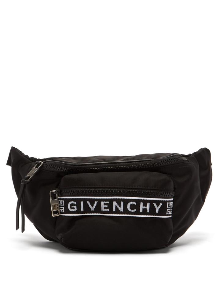 Givenchy Logo-jacquard Nylon Belt Bag