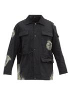 Matchesfashion.com Noma T.d. - Tie-dye Shell Field Jacket - Mens - Black