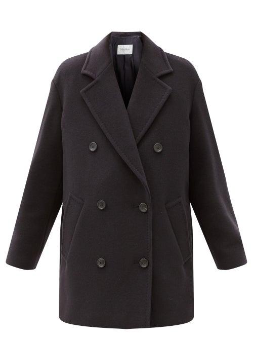 Matchesfashion.com Max Mara - Origano Coat - Womens - Navy