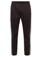 Matchesfashion.com Blackbarrett By Neil Barrett - Strike Through Jersey Track Pants - Mens - Black Multi