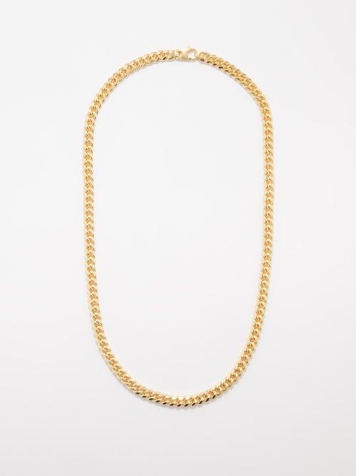 Miansai - Cuban-link 14kt Gold-plated Necklace - Mens - Gold