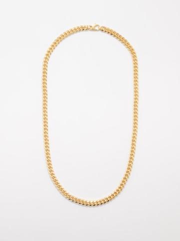 Miansai - Cuban-link 14kt Gold-plated Necklace - Mens - Gold