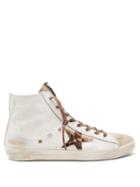 Matchesfashion.com Golden Goose - Francy High-top Trainers - Womens - White