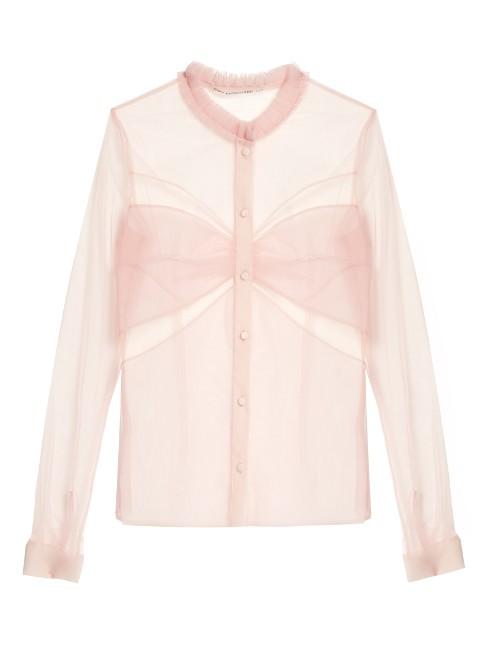 Mary Katrantzou Fosse Tulle Blouse