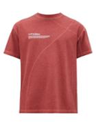 Matchesfashion.com A-cold-wall* - Logo Print Cotton T Shirt - Mens - Red