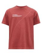 Matchesfashion.com A-cold-wall* - Logo Print Cotton T Shirt - Mens - Red
