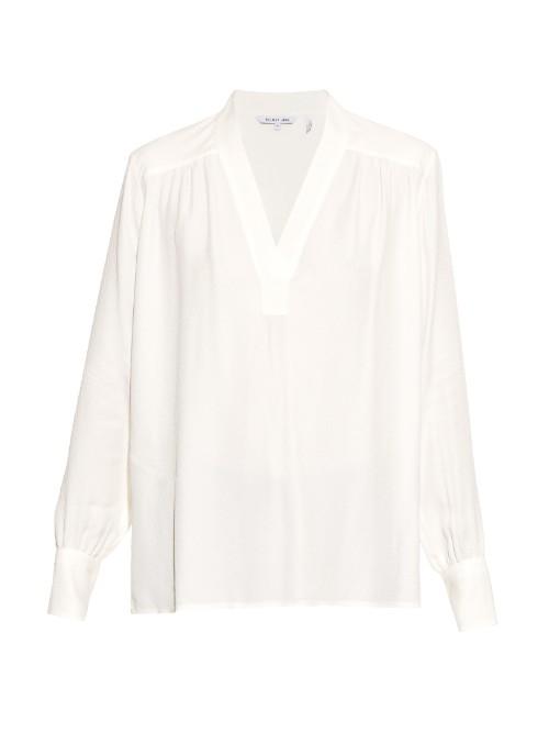 Helmut Lang Jacquard Crepe Shirt