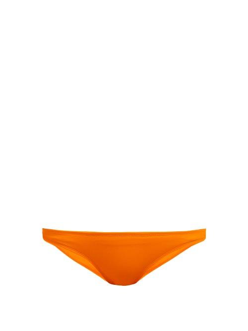 Matchesfashion.com Talia Collins - The Classic Bikini Briefs - Womens - Orange