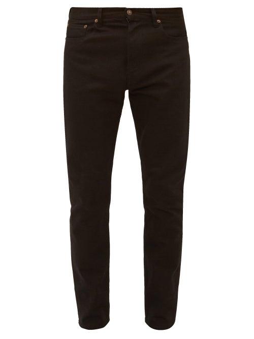 Matchesfashion.com Jeanerica Jeans & Co. - Tapered Jeans - Mens - Black