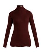 Acne Studios Rosie Ruffled-hem Wool-knit Sweater