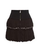 Isabel Marant Roscoe Zip-front Cotton-crepe Skirt